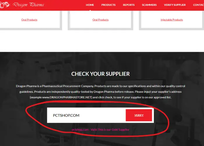 Why Choose PCTShop.com as Your Trusted Dragon Pharma Supplier