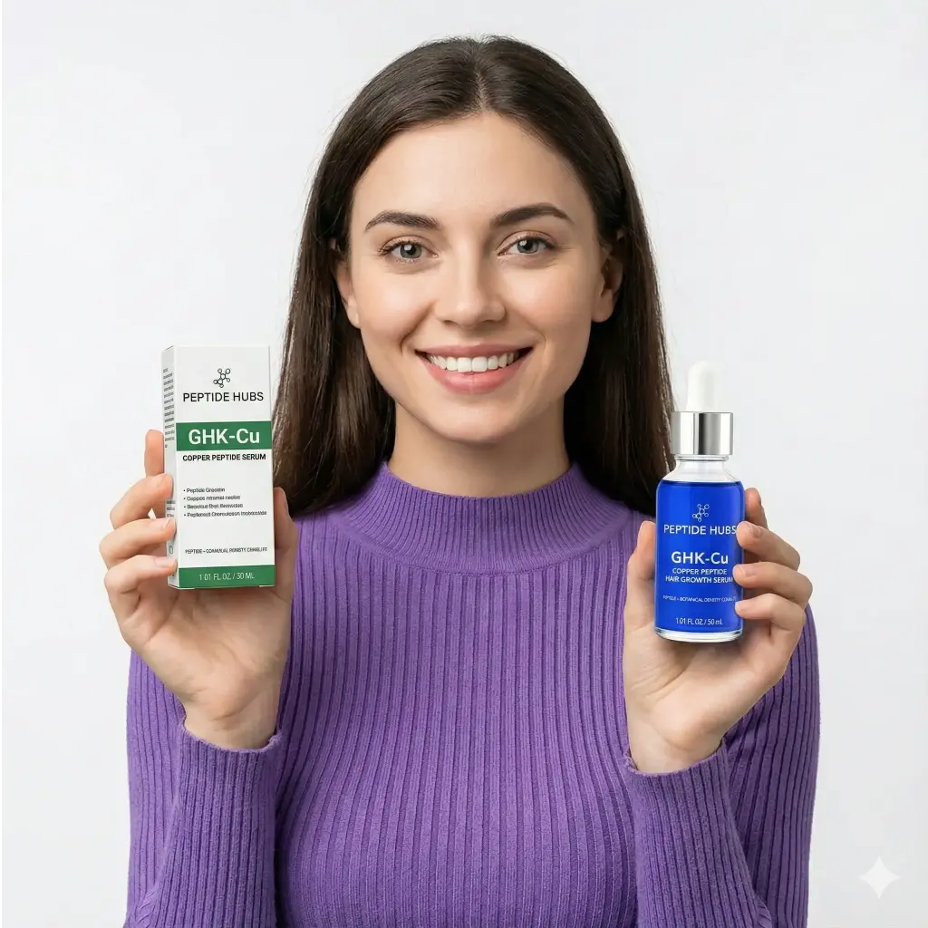 GHK-Cu Copper Peptide Hair Serum